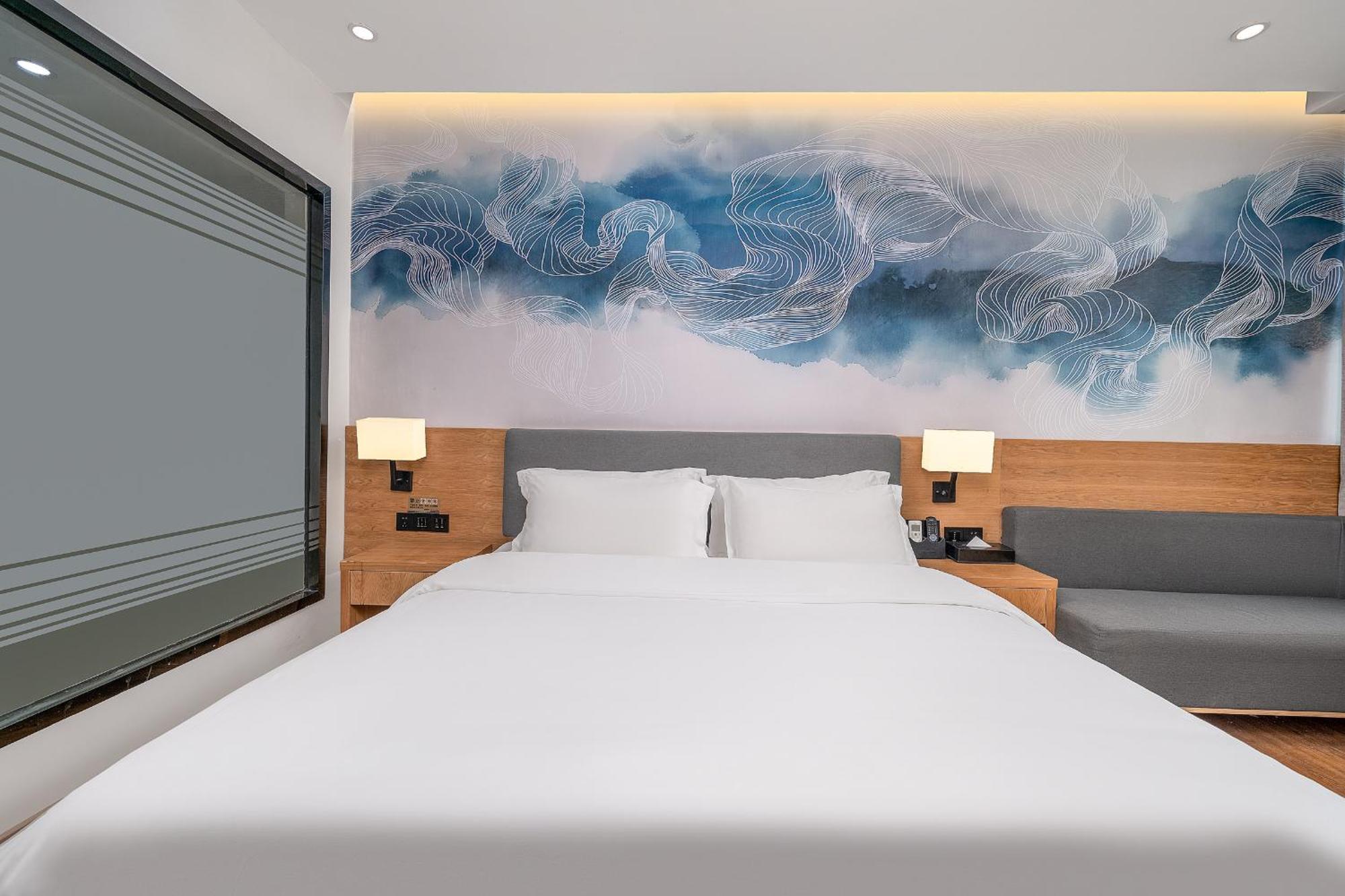 Felice Hotel-Guangzhou Baiyun International Airport Renhe Metro Station Branch กวางโจว ภายนอก รูปภาพ